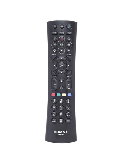 اشتري Satellite Receiver Remote Control For Humax Black في الامارات