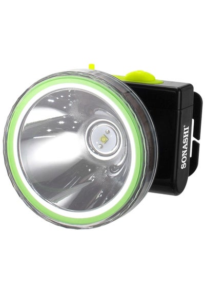 اشتري 3 in 1 Rechargeable Head Light Torch SHL-334 في الامارات