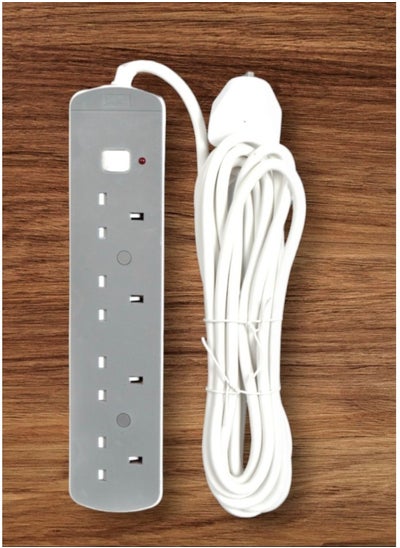 Buy Electrical connection with four outlets, 5 meters long in Saudi Arabia