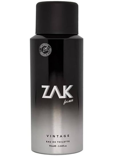 Buy Zak For Men Vintage Edt - 90ml in Egypt