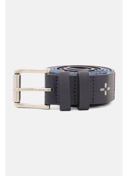 اشتري Men Paisley Belt, Blue Combo في الامارات