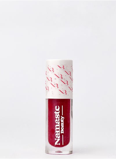 Buy Namaste Beauty lipgloss " Red love " red shimmery shade in Egypt