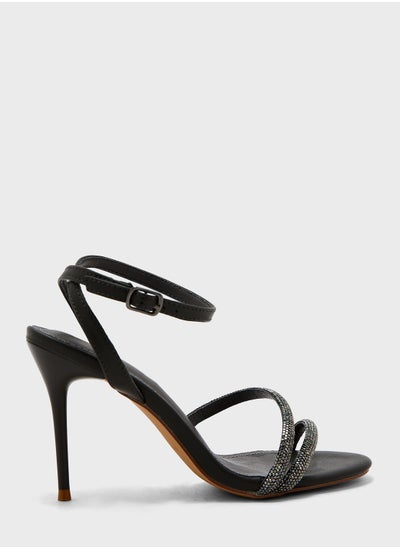 Buy Diamante Double  Strap  Sandal in Saudi Arabia