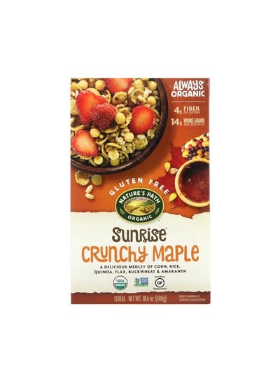 Buy Organic Sunrise Crunchy Maple Cereal 10.6 oz 300 g in UAE