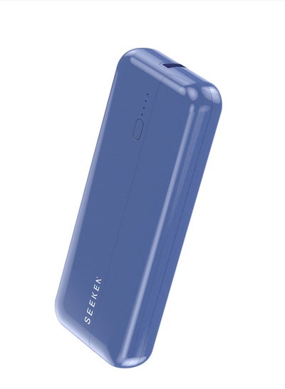 Buy USC C Portable Charger 20000mAh, 20K Power Bank with Type Input Output Port for Android & iOS - Blue in UAE