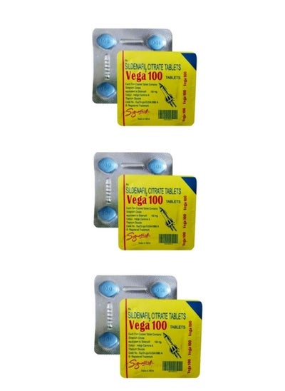 Buy Indian Vega 100 mg 12 tablets for men rock strength in Saudi Arabia