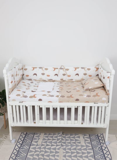 Buy 4-piece crib bedspread with partitions in UAE