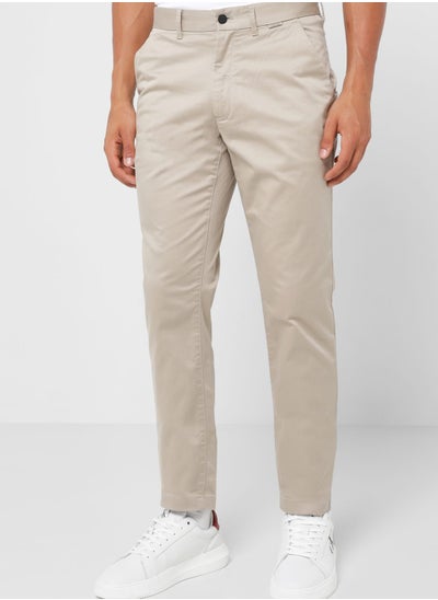 Buy Essential Slim Fit Pants in UAE