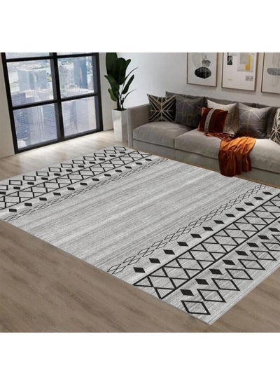 Buy Rectangular Soft Touch Carpet Multicolour, Rectangle, 200x300centimeter in UAE