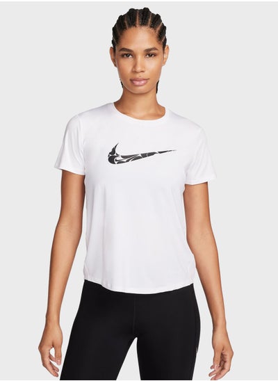 Buy Dry-Fit One Swoosh Hybrid T-Shirt in UAE