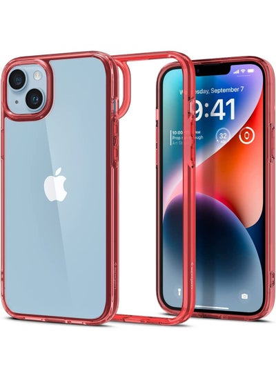 اشتري Ultra Hybrid iPhone 14 Plus Case Cover - Red Crystal في الامارات