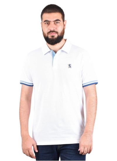 Buy Giordano Men's Performance Polo White in Saudi Arabia