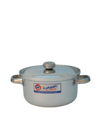 Buy spherical pot size 18 Stainless handles in Egypt