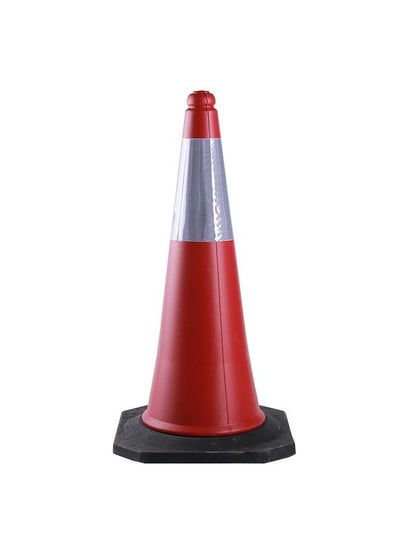 Buy Flexible  Traffic Safety Cone 75 cm Red in Saudi Arabia
