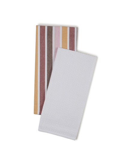 اشتري Multicolour & White Kitchen Towel في الامارات