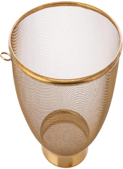 اشتري Akdc Vegetable Basket Gold 26Cm X 26Cm X 11Cm Gold في الامارات