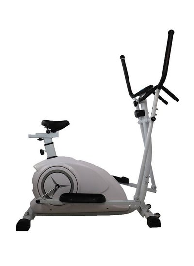 Buy Elliptical And Upright Exercise Bike 2 In 1 Cardio Dual Trainer With Heart Rate MF-CT-187 in UAE