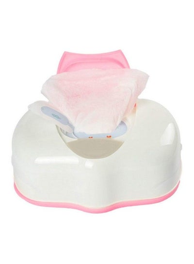 Buy Jingle Kids Wet Wipes Storage Box Plastic Refillable Container 80 Sheets For Car Bathroom Living Room Baby Non Woven Paper Wipes(Po10Pink) in UAE