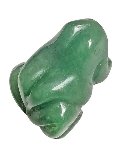 اشتري Loveliome Green Aventurine Frog Crystal Figurine  Small Hand Carved Pocket Healing Crystal Statue Animal Sculpture 1.5 Inches -- Green Aventurine في مصر