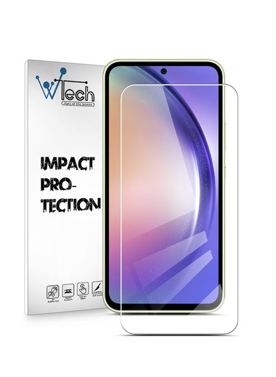 Buy 9H Ultra HD Curved Edges Case Friendly Full Glue Tempered Glass Screen Protector For Samsung Galaxy A54 5G 2023 Clear in Saudi Arabia