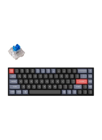 Buy K6 Pro Wireless Custom Mechanical Keyboard, QMK/VIA Programmable Macro, Hot-Swappable Keychron K Pro Blue Switch Keyboard, 65% Layout RGB Backlit Office Keyboard for Mac Windows Linux in UAE