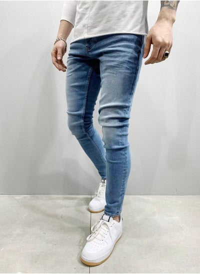 Buy Men's High Quality Stretch Skinny Jeans in UAE