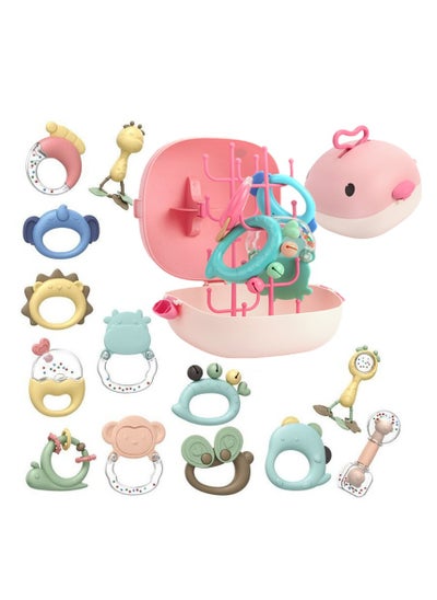 اشتري 13-Piece Rattling Teether Toys في السعودية