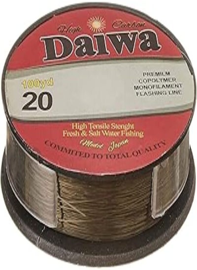 اشتري Daiwa fishing line, 0.20 mm, 100 m - brown في مصر