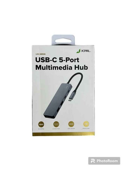 Buy JCPAL USB-C 5 Port Hub 1HDMI+2USB+1USB-C+1PD in Egypt