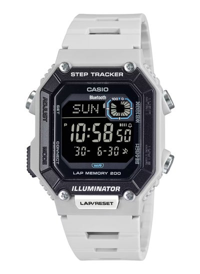 اشتري Digital Steps Tracker Resin Band Watch WS-B1000-8BV في الامارات