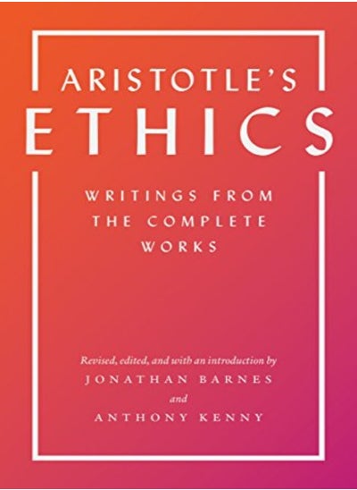 اشتري Aristotle'S Ethics: Writings From The Complete Works - Revised Edition في الامارات