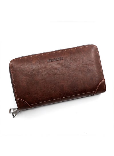 اشتري Men's Wallet Long Wallet Card Bag Certificate Bag 20*11.5*5cm في السعودية