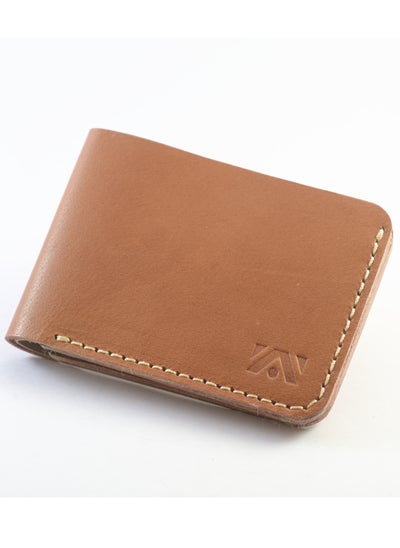 Buy Premium Top-Grain leather Handcrafted Bi-Fold RFID protected Wallet in UAE