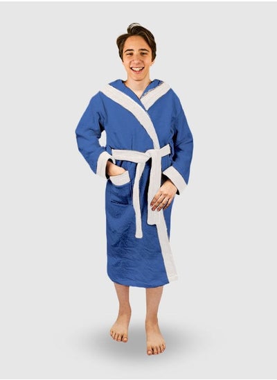 Buy Baby bathrobe with hood, multi sizes and colors in Saudi Arabia