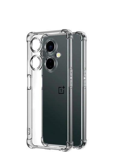 Buy Case for Oneplus Nord CE 3 5G Clear Transparent Case Soft Flexible Silicone TPU Back Cover Shockproof Case with Reinforced Bumper Corner in Egypt