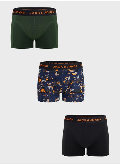 اشتري 3 Pack Logo Band Trunks في السعودية