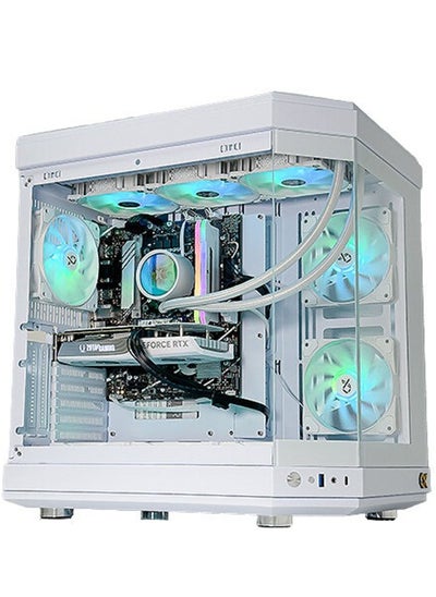 Buy NANOTECH Nova Gaming PC, Intel Core i7-14700F, Nvidia RTX 4060 8GB, DDR4 32GB (2x16) 3600MHz Ram, 1TB NVMe M.2 SSD, AIO 2 Fan Liquid Cooler, 750W PSU, Windows 11 Pro in UAE