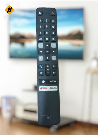 Buy RC901V FMR1 Replaced Remote Control fit for TCL Android Smart TV in Saudi Arabia