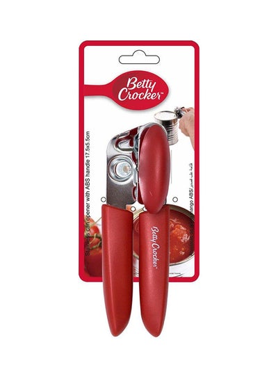 Buy Stainless Steel Can Opener Red in Saudi Arabia