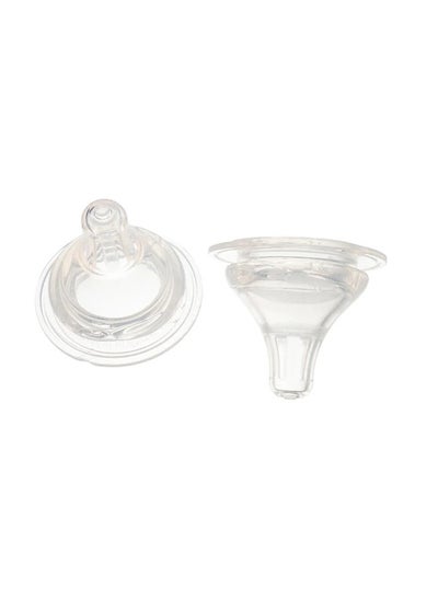 Buy Pack Of 2 Silky Nipple Wide Neck Large in UAE