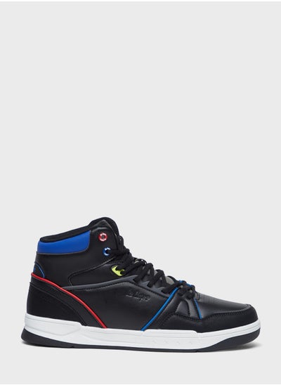 Buy Lace Up High Top Sneakers in Saudi Arabia