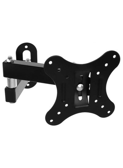 Buy Full Motion LCD LED Plasma TV monitor Wall Mount Bracket 14" 16" 19" 20" 21" 24" 27" Tilt Swivel Hold up to 33lb (15Kg) VESA 100mm x 100mm in UAE