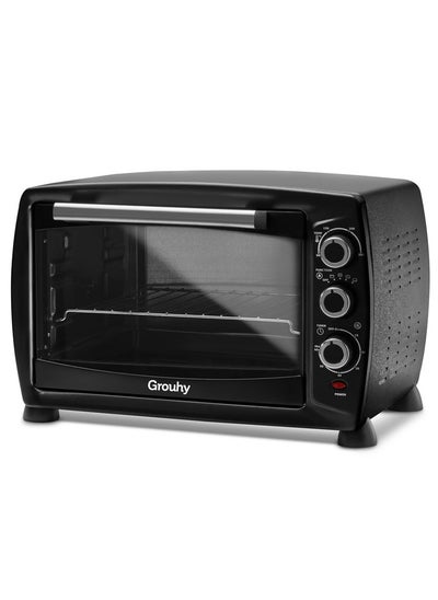 Buy Grouhy Electric Oven 48 Liters grill - 2200 Watt - Black - GVL480V2W in Egypt