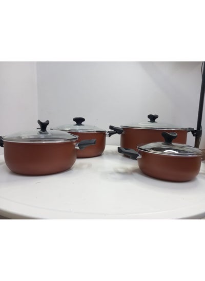 Buy A Set Of 8 Pieces Of Original Italian Granite Cookware Como Brand in Saudi Arabia