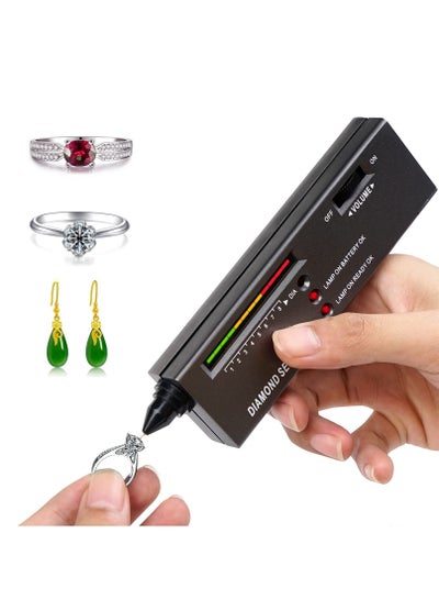 Buy Professional Jeweller High Accuracy Diamond Tester For Novice and Expert - Diamond Selector II 9V Battery Included in UAE