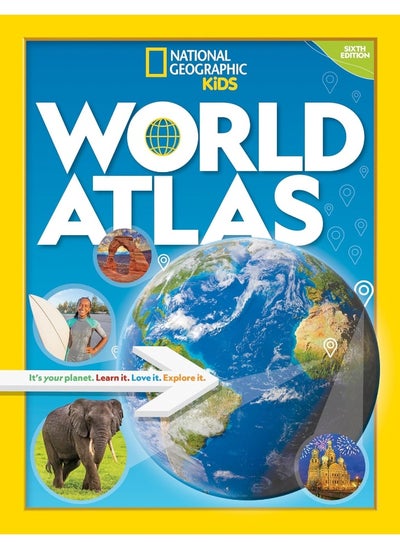 Buy National Geographic Kids World Atlas 6th Edition in UAE