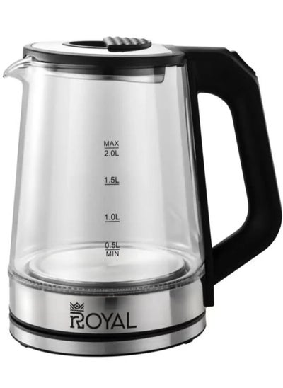 اشتري Electric kettle 2.0 liters 1500 watts | Dual sensor control | Close automatically | Overheat protection function في السعودية