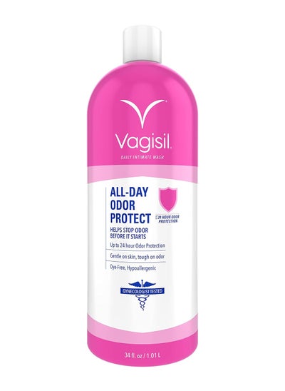 اشتري ALL Day Odor Protect Daily Intimate Feminine Wash For Women, 1.01 L في الامارات