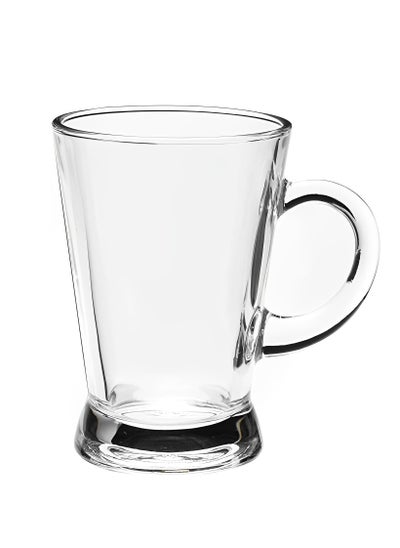 Buy Clear glass latte mug Ice Tea and Tea Mug in Egypt