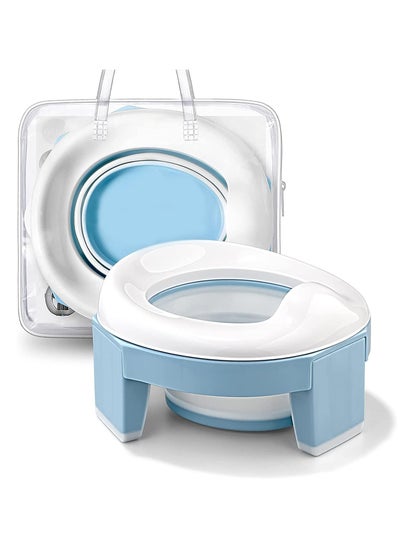 اشتري Portable Potty Training Seat, Foldable Training Toilet  for Toddler Kids, Potty Training Toilet for Outdoor and Indoor في السعودية